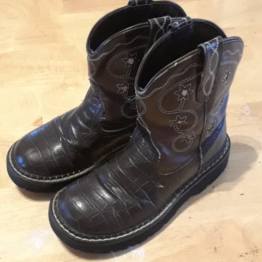 Girls Roper cowgirl boots size 13